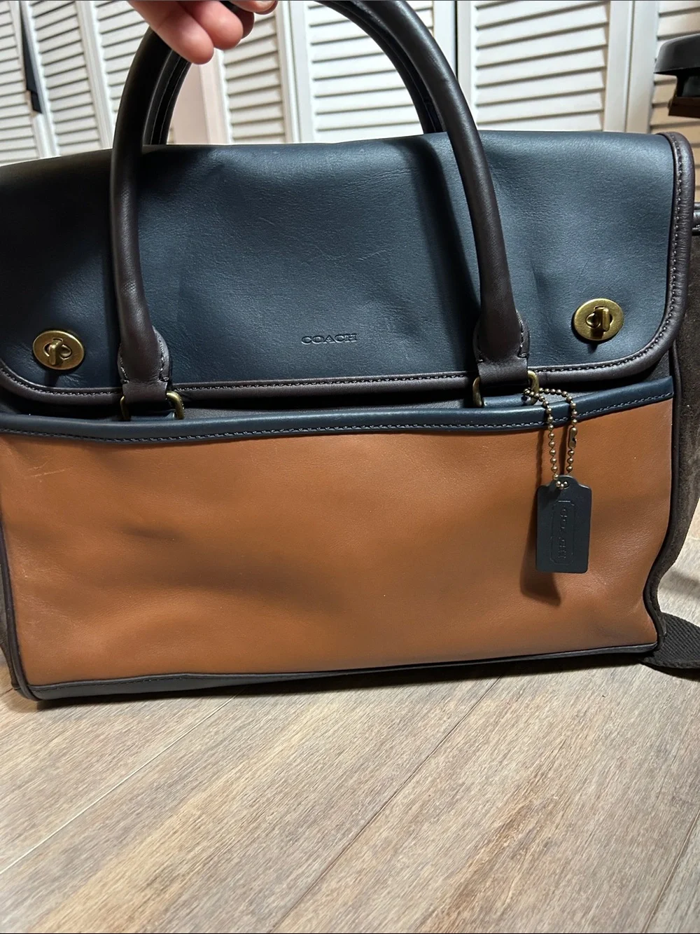 Coach legacy utility flap commuter bag unisex - Picture 5 of 16